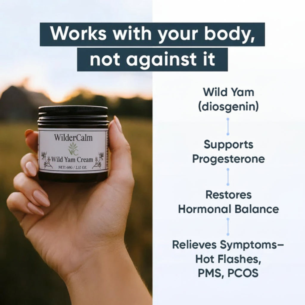 WilderCalm – Wild Yam Cream For Hormonal Balance
