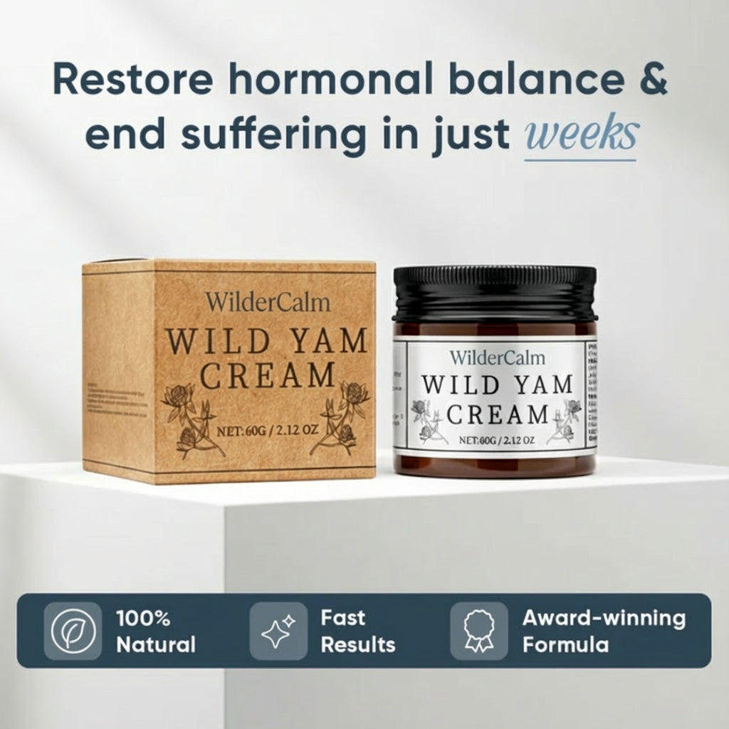 WilderCalm – Wild Yam Cream For Hormonal Balance
