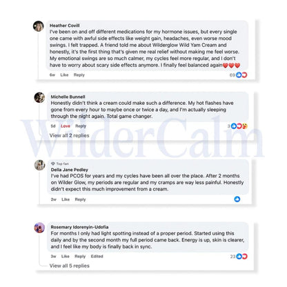 WilderCalm – Wild Yam Cream For Hormonal Balance